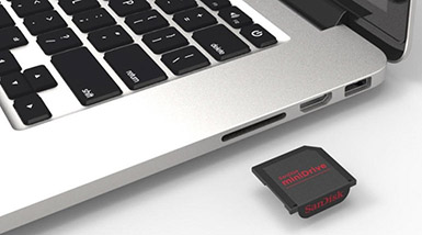 Connect microSD Card to Mac